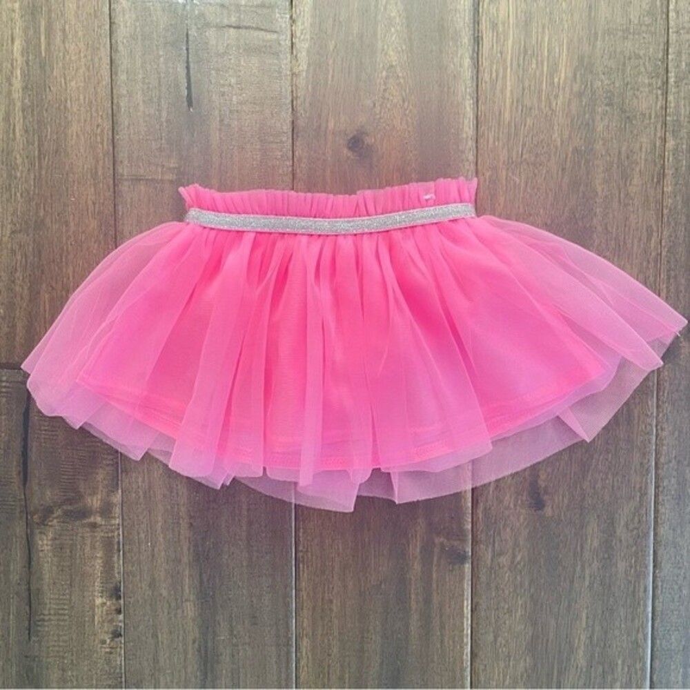 Garanimals Bright Pink Tulle Princess Skirt 0-3 mos